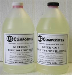 1 GALLON TOTAL KIT, KLEER KOTE TABLE TOP EPOXY